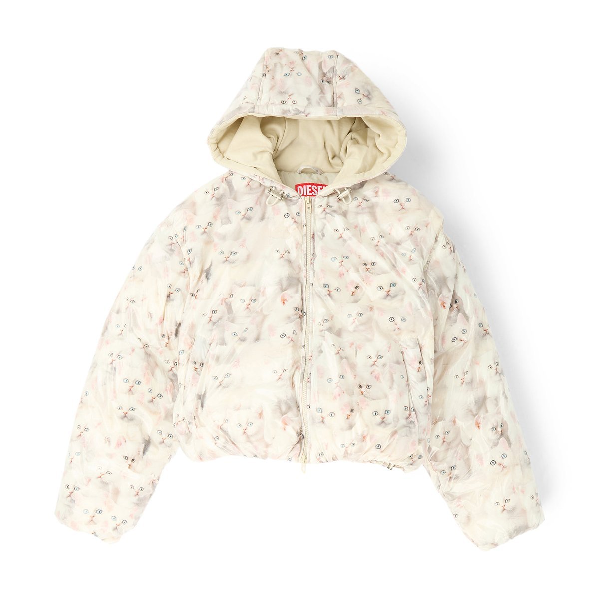 Chaqueta Diesel Winter W-INNER — Blanco