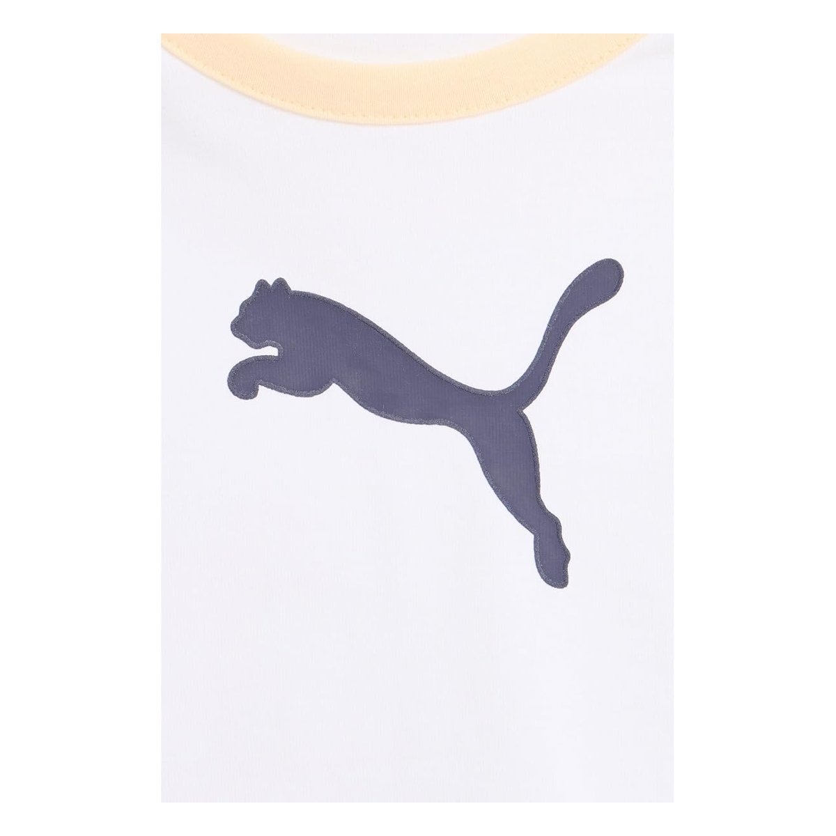 Camiseta Puma Graphic Ringer — Blanco