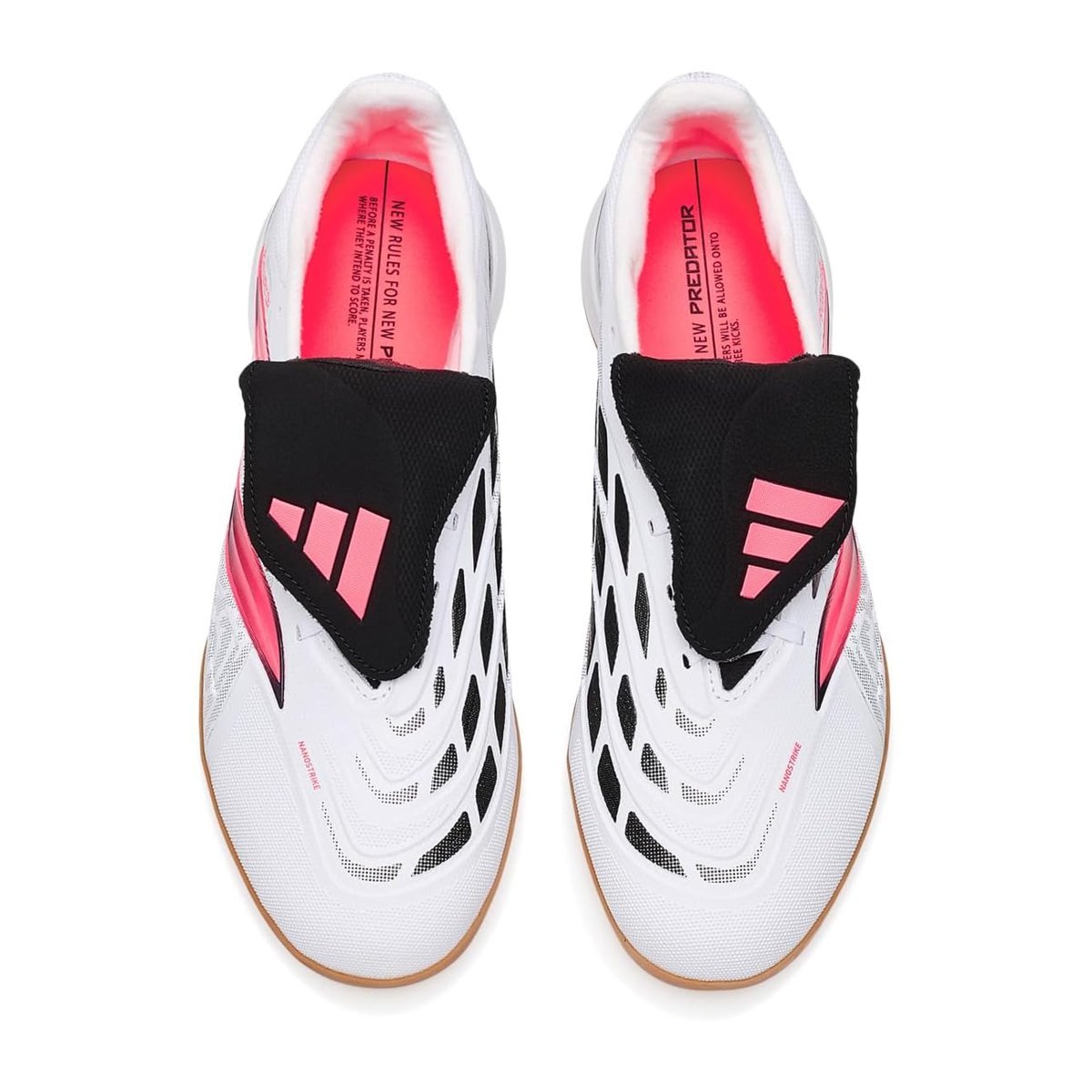 Tenis Adidas Predator League Fold- Over Tongue Indoor Football — Negro