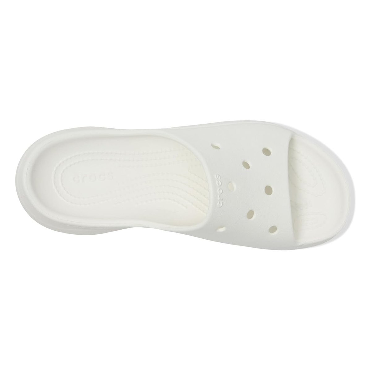 Chancletas Crocs Bae — Blanco