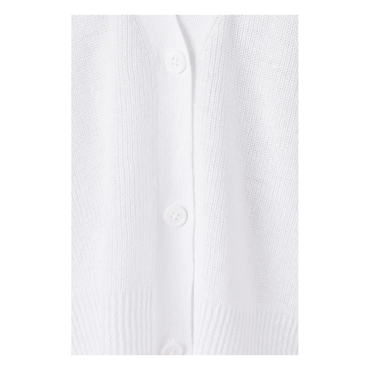 Suéter Eileen Fisher Petite Organic Linen Cotton V-neck — Blanco