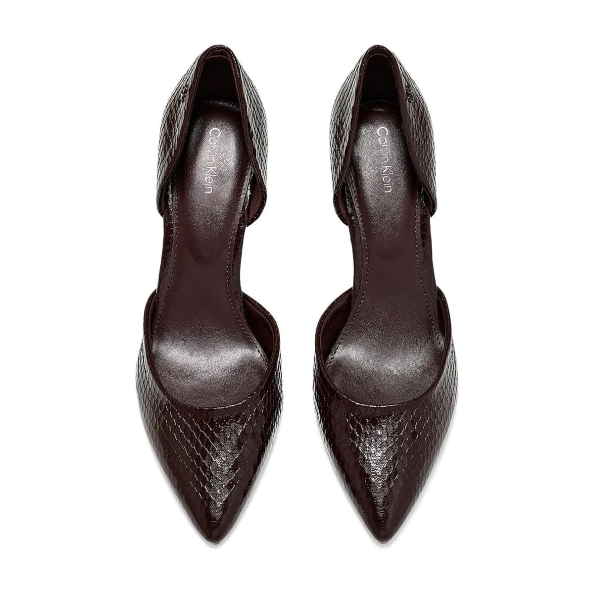 Tacones Calvin Klein Gloria — Café