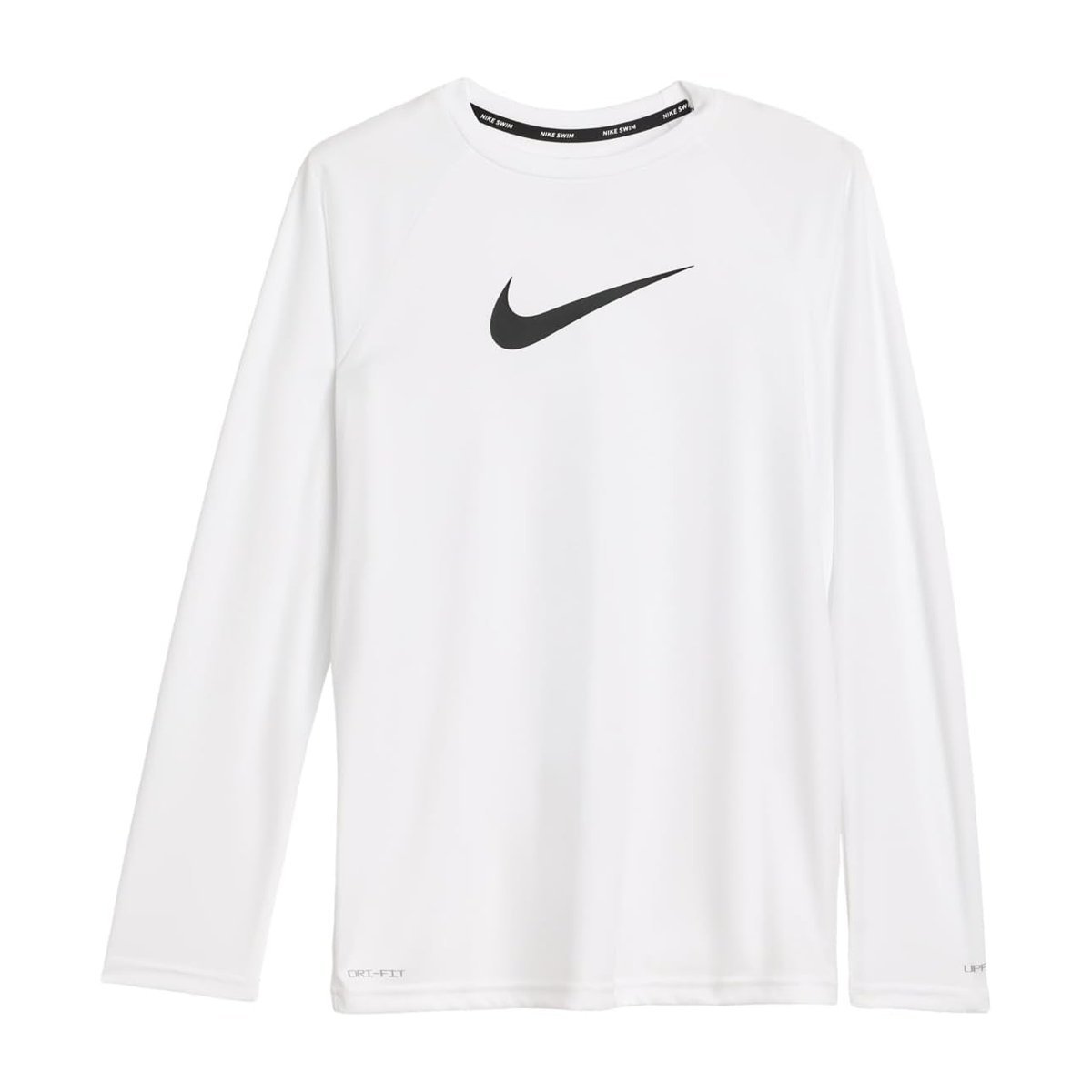 Top Nike Hydroguard Essential Dri-Fit UV Long Sleeve (Little Kid/) — Blanco