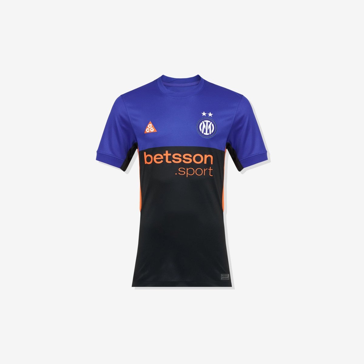 Top Nike X Inter Milan S/s Stadium Jersey - Hyper Blue — Negro