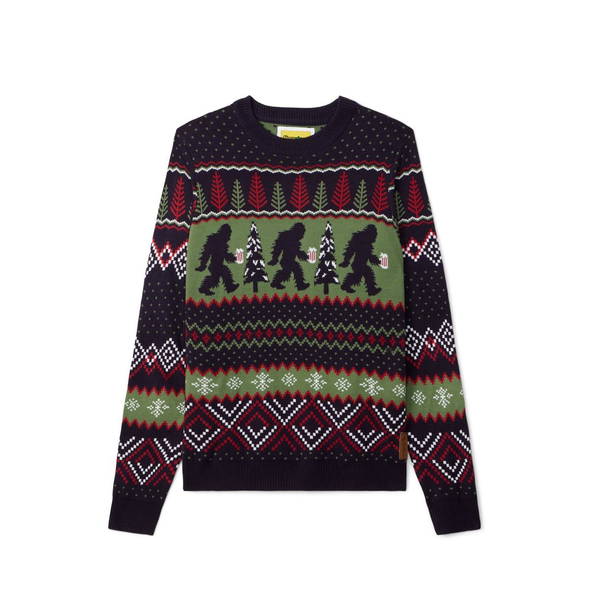 Suéter Tipsy Elves Bigfoot Brew Ugly Christmas