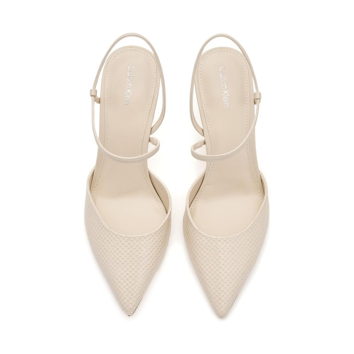 Tacones Calvin Klein Cordera — Blanco