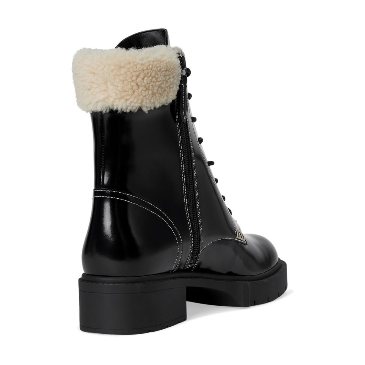 Botas Coach Leighton Shearling Bootie — Negro