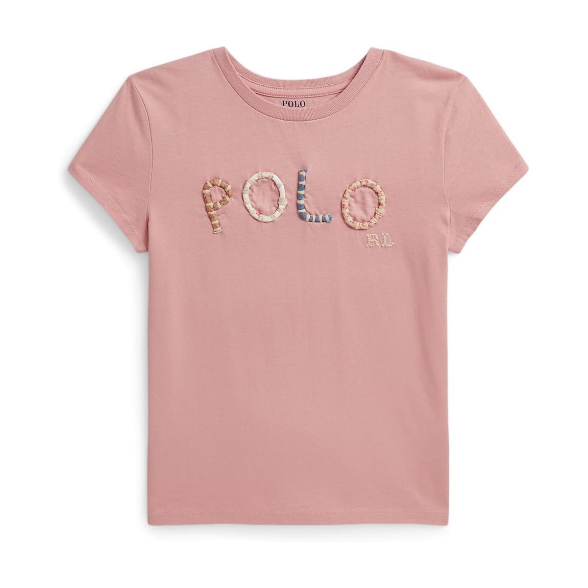 Camiseta Ralph Lauren Logo Cotton Jersey () — Rosado