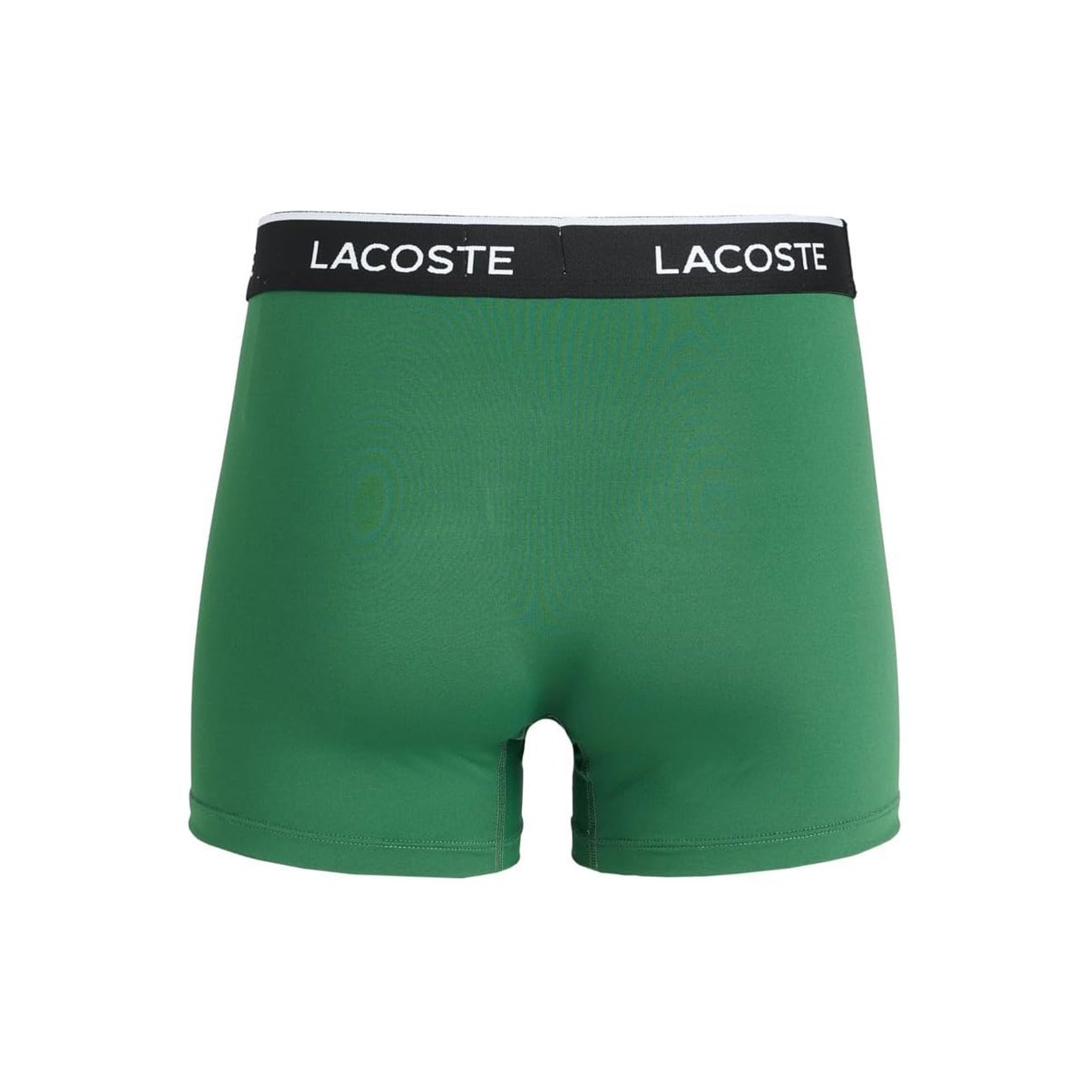 Ropa interior Lacoste 3-Pack Microfiber Trunks — Negro