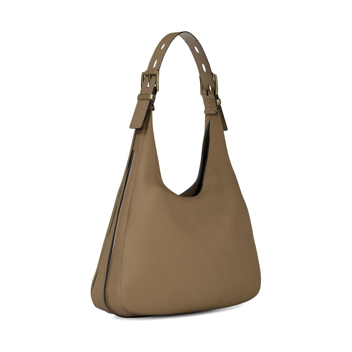 Cartera Michael Kors Nolita Large Hobo Shoulder — Husk