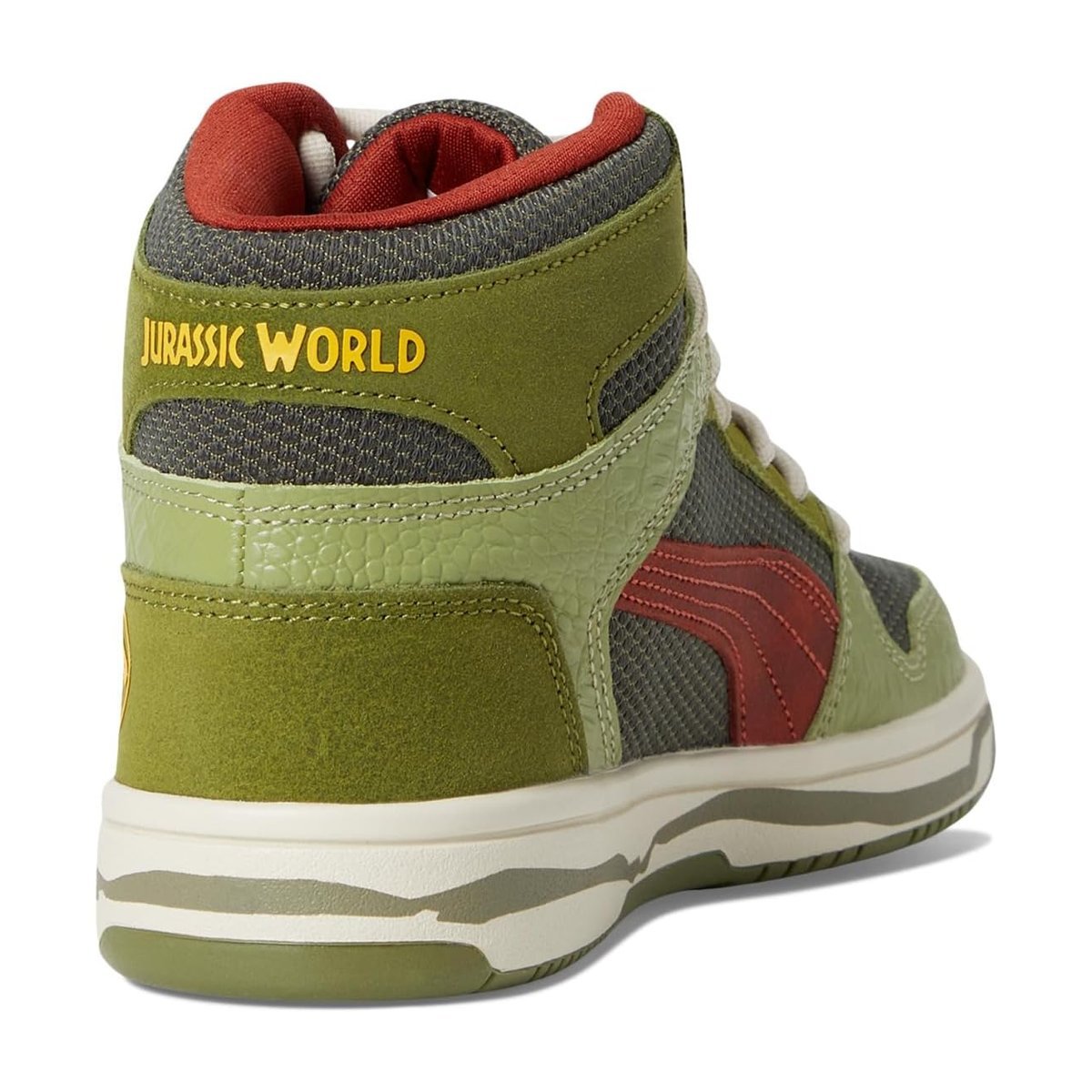 Tenis Puma Rebound Layup Mid Jurassic World () — Rojo