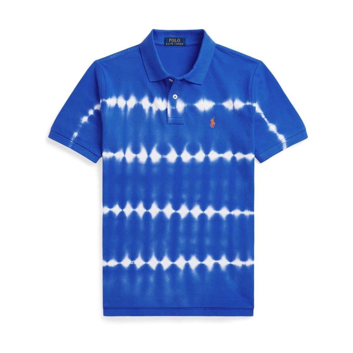 Camisa Ralph Lauren Tie-Dye Cotton Mesh () — Azul