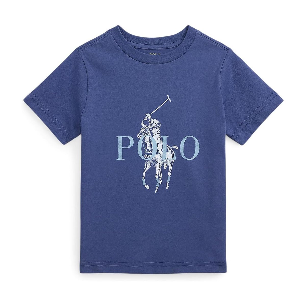 Camiseta Ralph Lauren Big Pony Cotton Jersey (Toddler/) — Azul marino