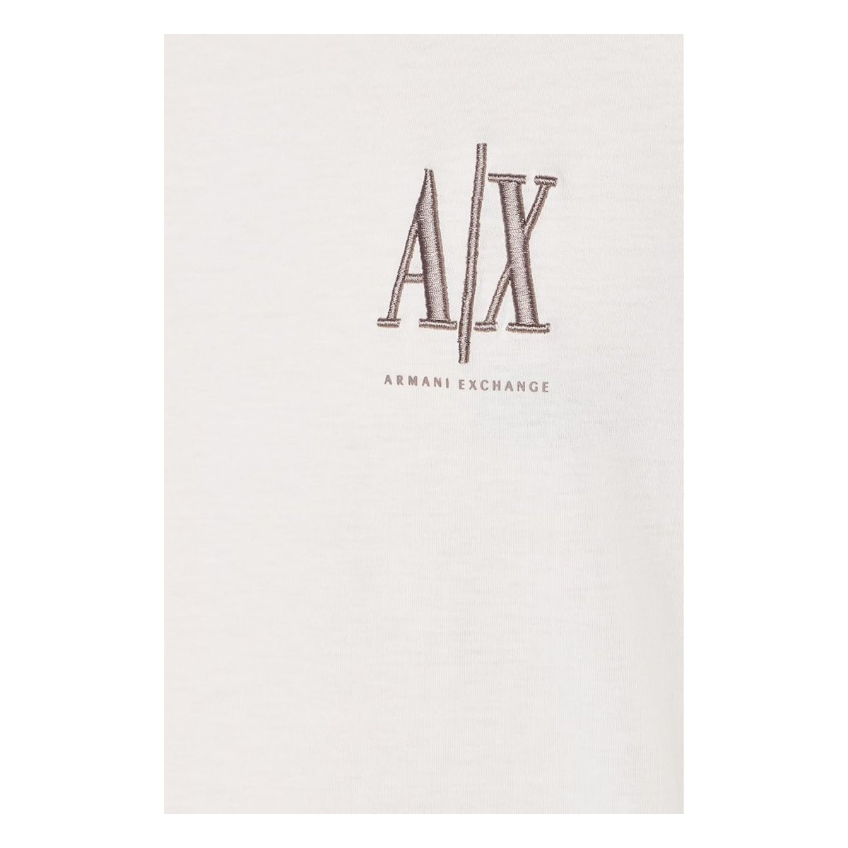 Camiseta Armani Exchange Cotton Jersey — Blanco