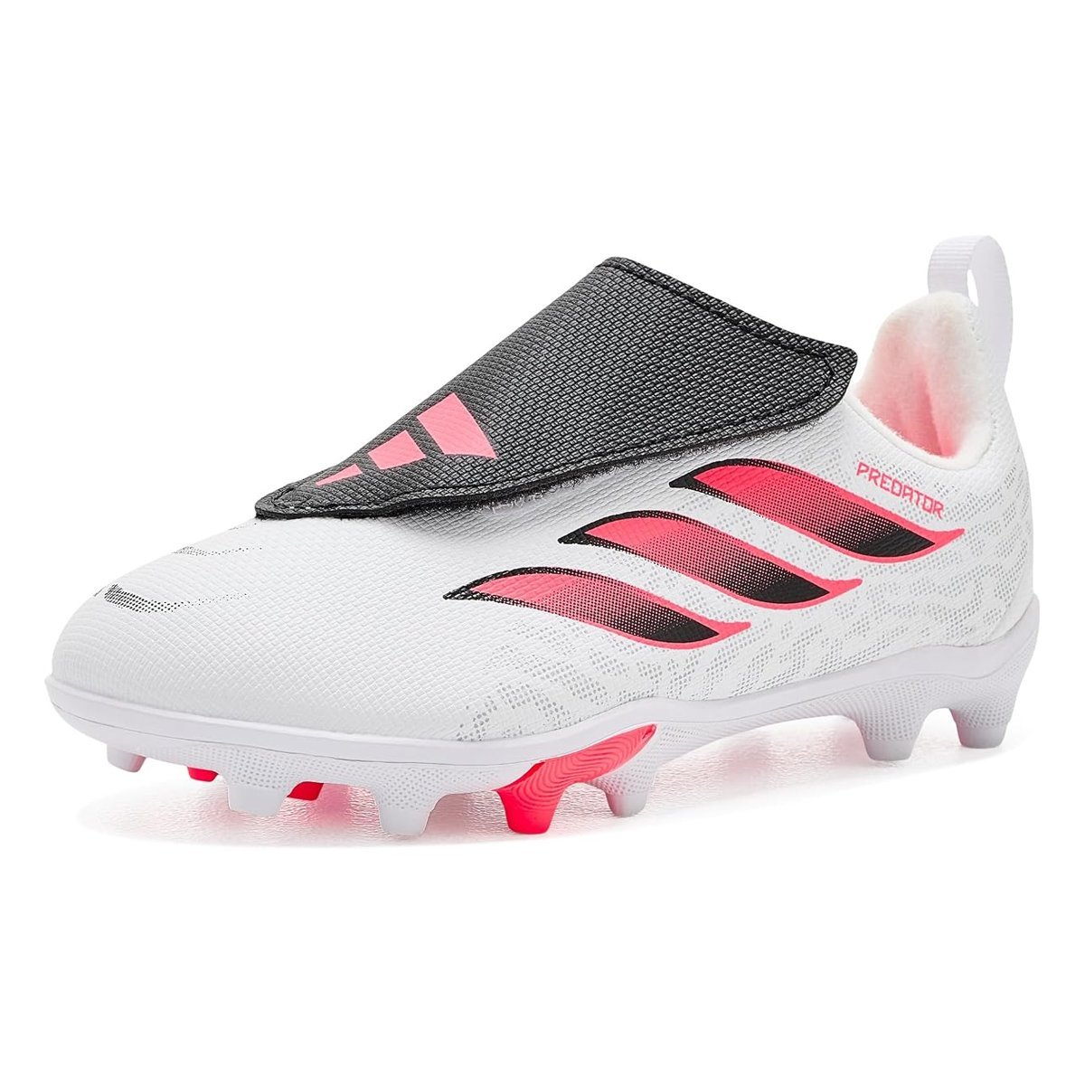 Tenis Adidas Predator Club Hook & Loop Firm Ground/Multi Ground (Toddler/Little Kid — Negro