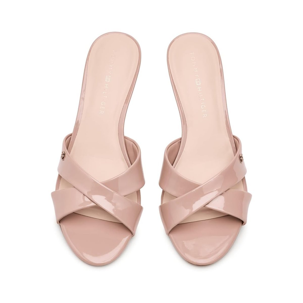 Tacones Tommy Hilfiger Lanis — Light Natural Patent