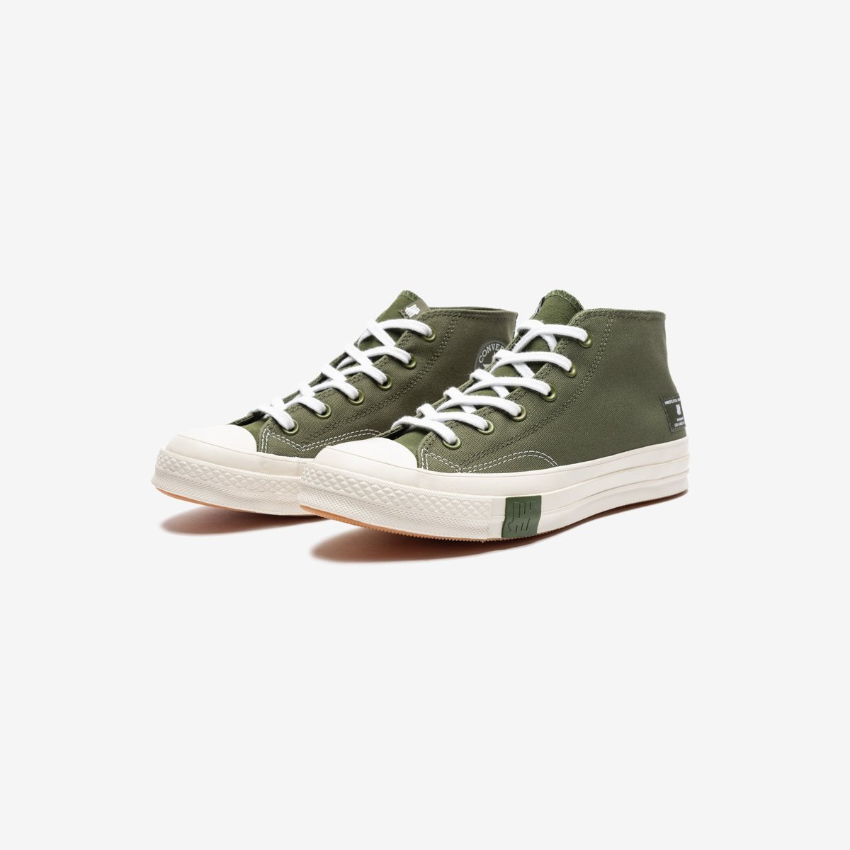 Tenis Converse X Undefeated Chuck 70 Mid - Chive/ Parchment