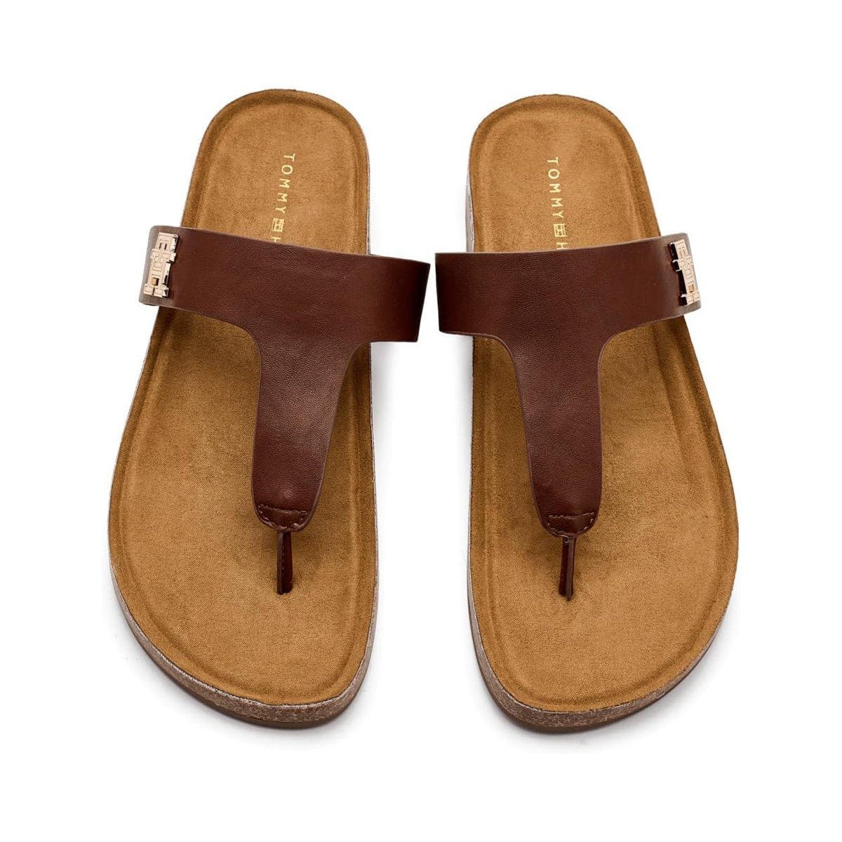 Sandalias Tommy Hilfiger Tobeach — Dark Natural