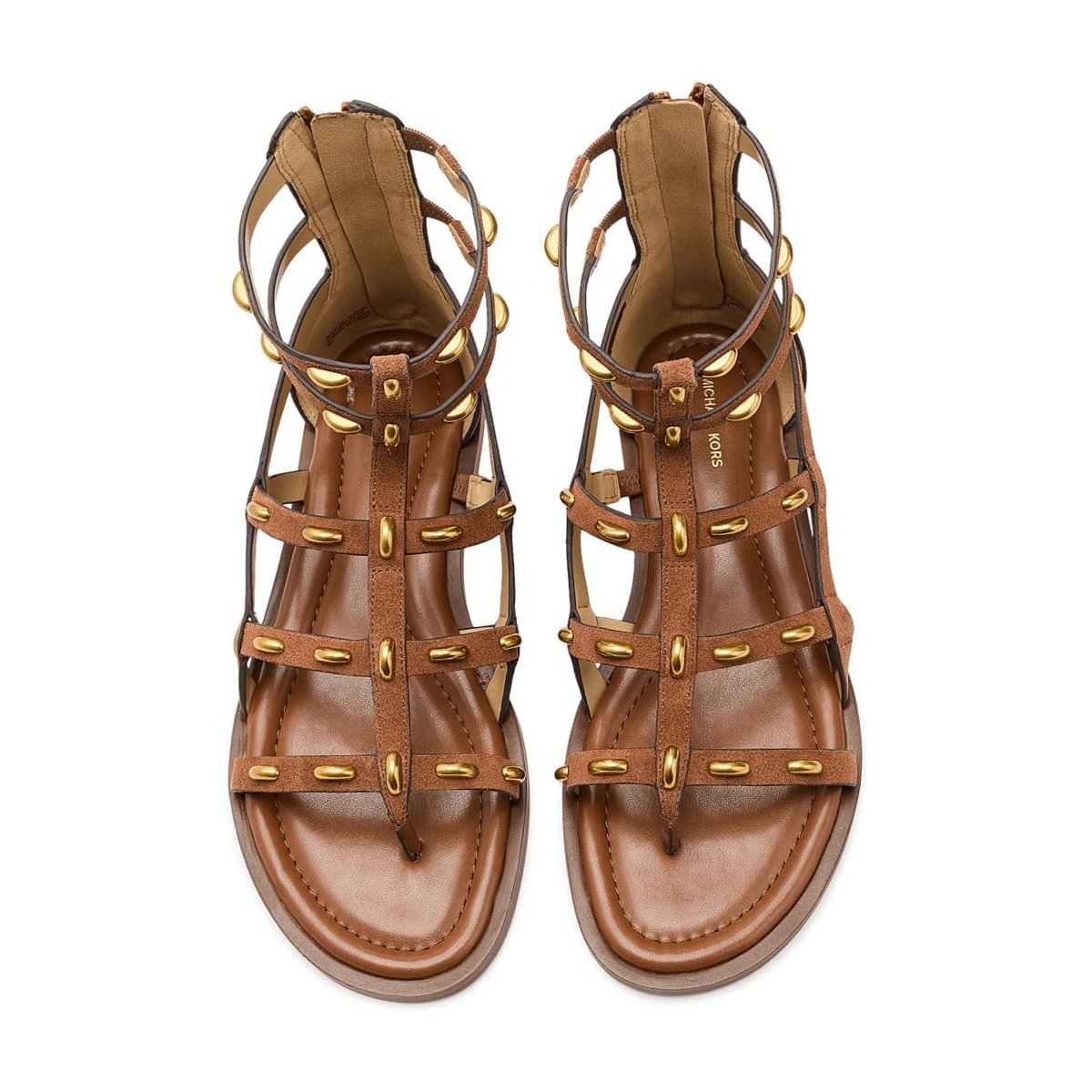 Sandalias Michael Kors Noa Flat — Luggage