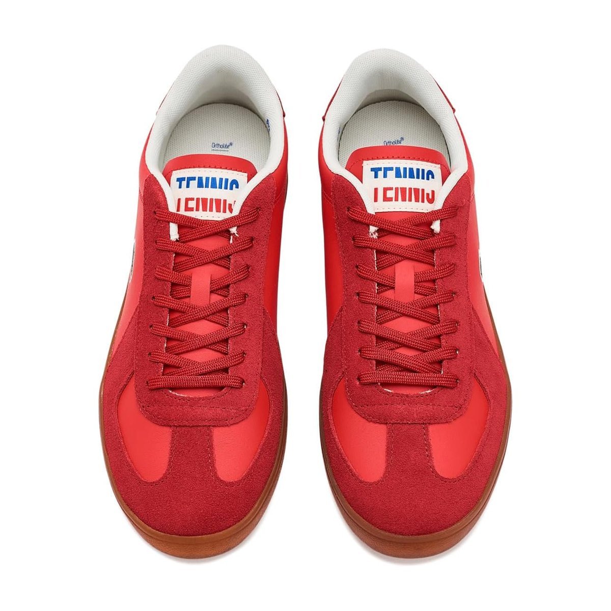 Tenis Lacoste Baseshot Pro Leather — Rojo