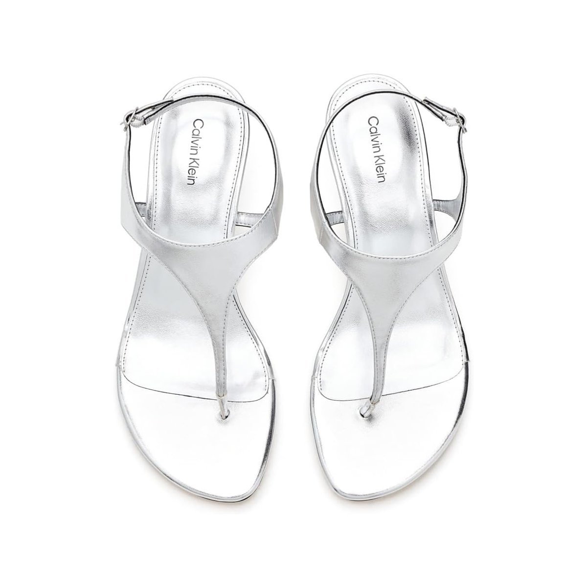 Tacones Calvin Klein Portia — Plateado