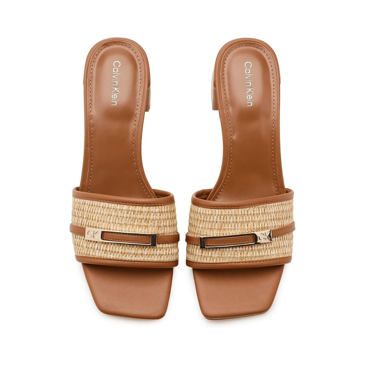 Tacones Calvin Klein Paloma — Café