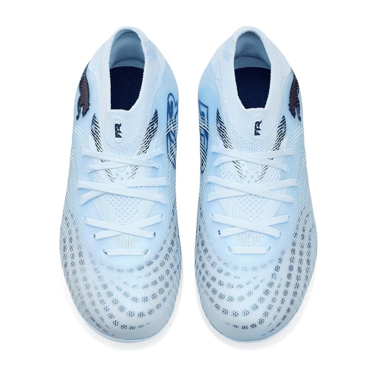 Tenis Puma Future 9 Pro Firm/Artificial Ground Soccer Cleats (Little Kid/) — Azul