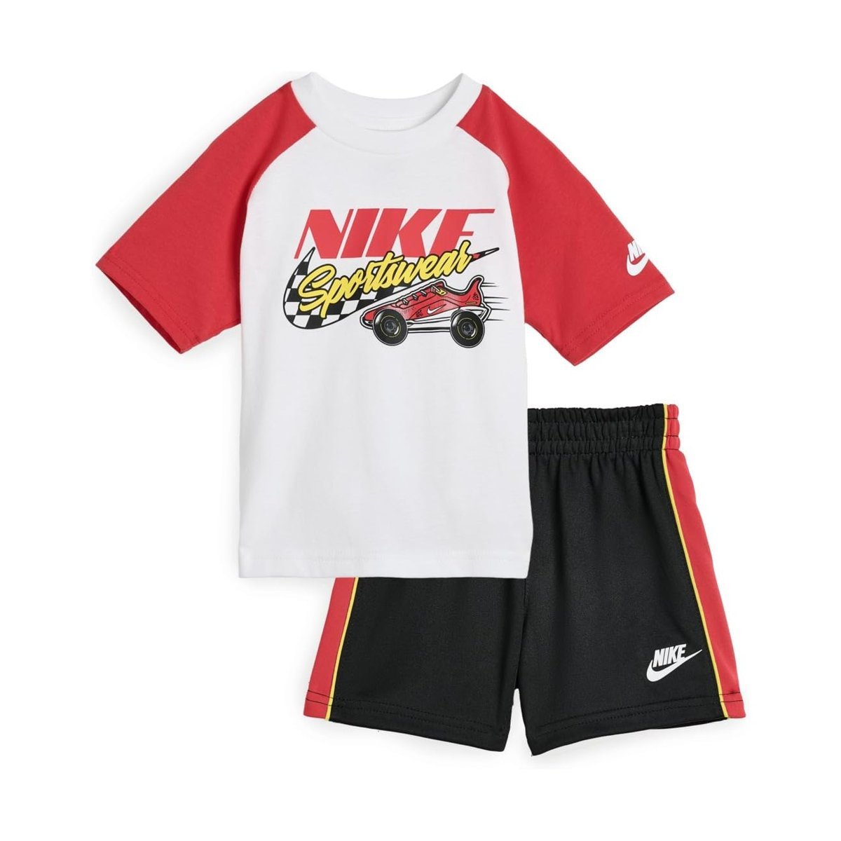 Short Nike Victory Lap French Terry Set () — Negro