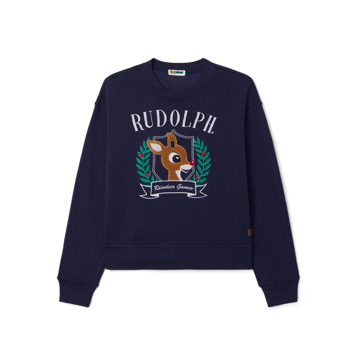 Sudadera Tipsy Elves Rudolph Wreath