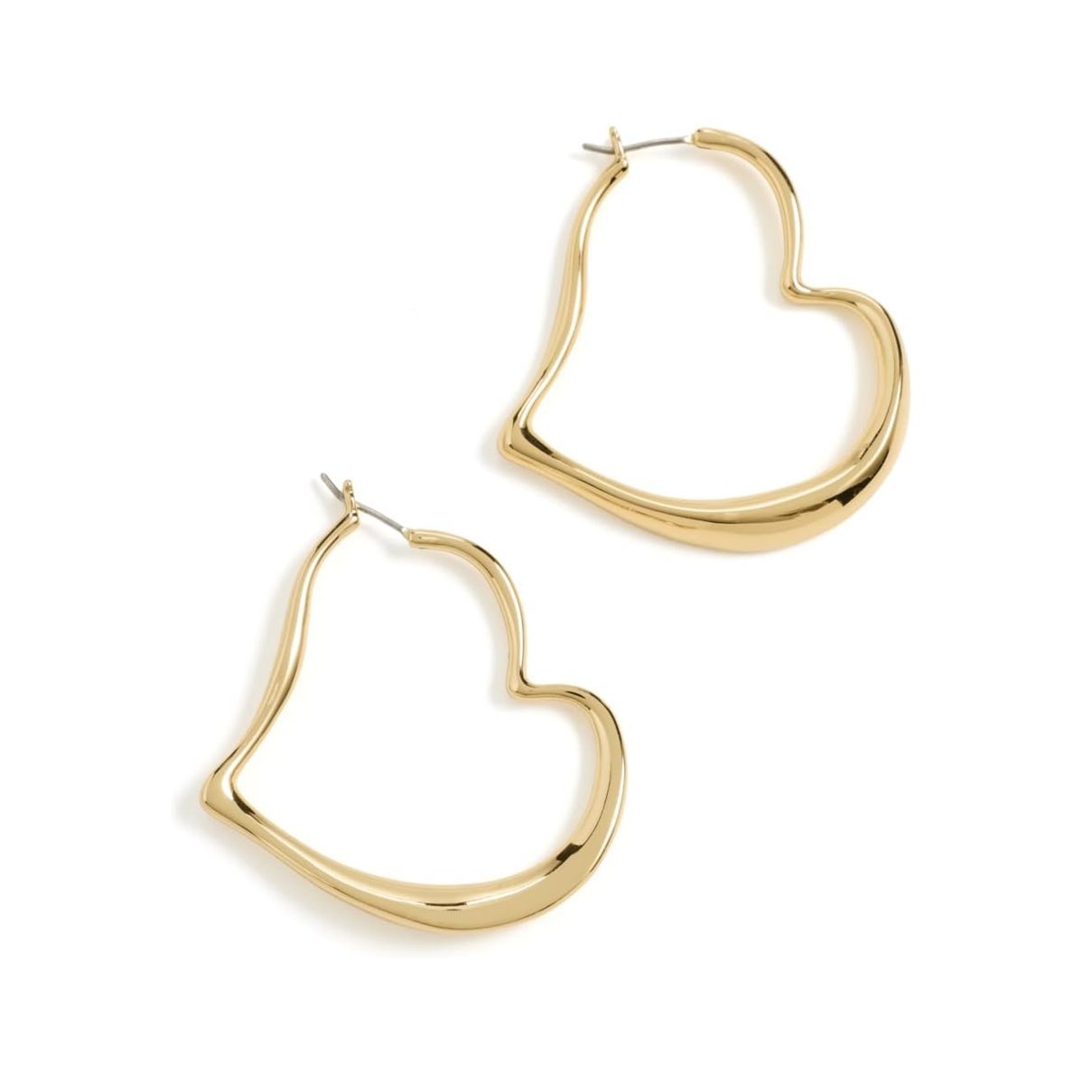 Joyería Kate Spade Amour Hoops — Dorado