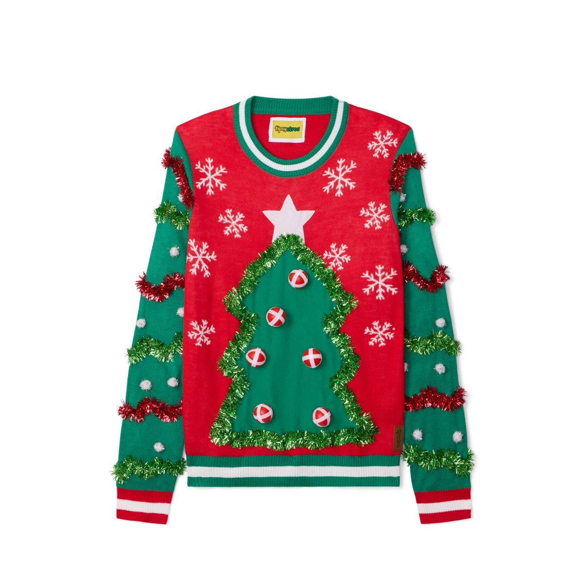 Suéter Tipsy Elves Deck the Halls Game Ugly Christmas