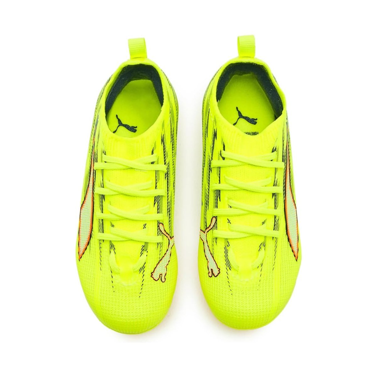 Tenis Puma Ultra Pro Firm, Artificial Ground Soccer Cleats (Little Kid/) — Negro