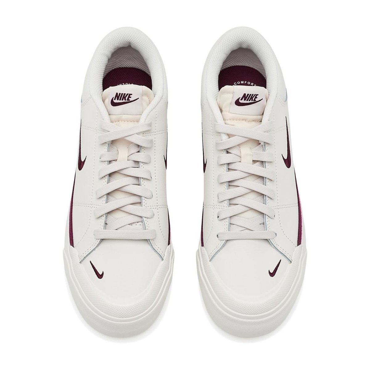 Tenis Nike Court Legacy Lift VS — Vino