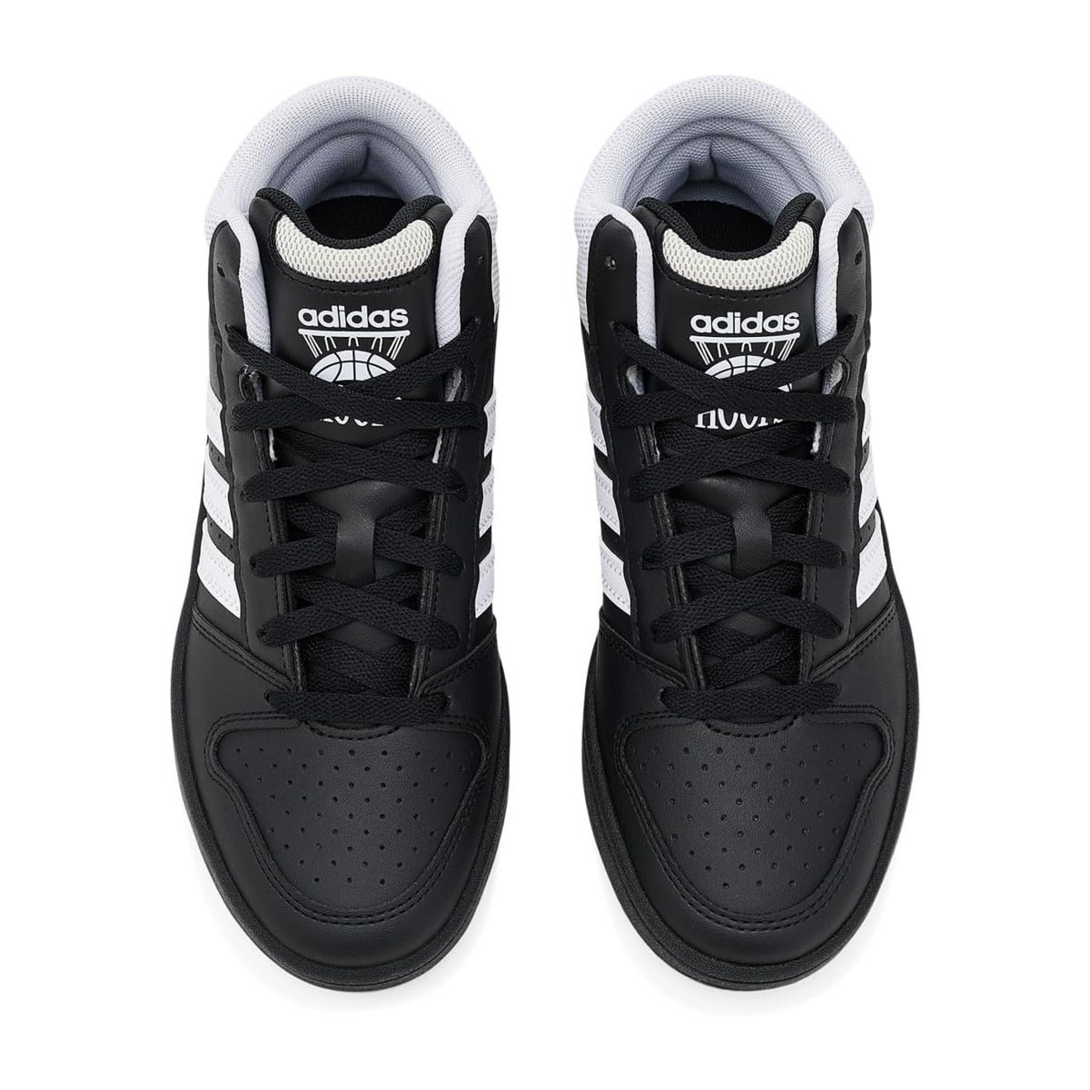 Tenis Adidas Hoops Mid Classic Basketball () — Negro