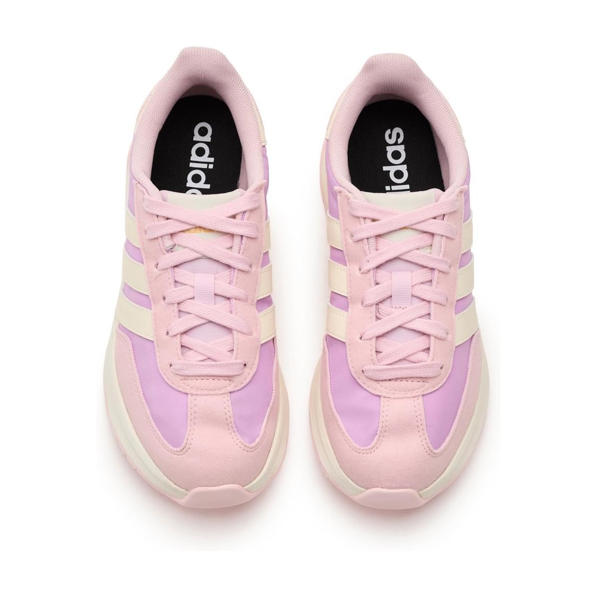 Tenis Adidas Disney Run 70s 2.0 Elastic Lace & Strap — Blanco