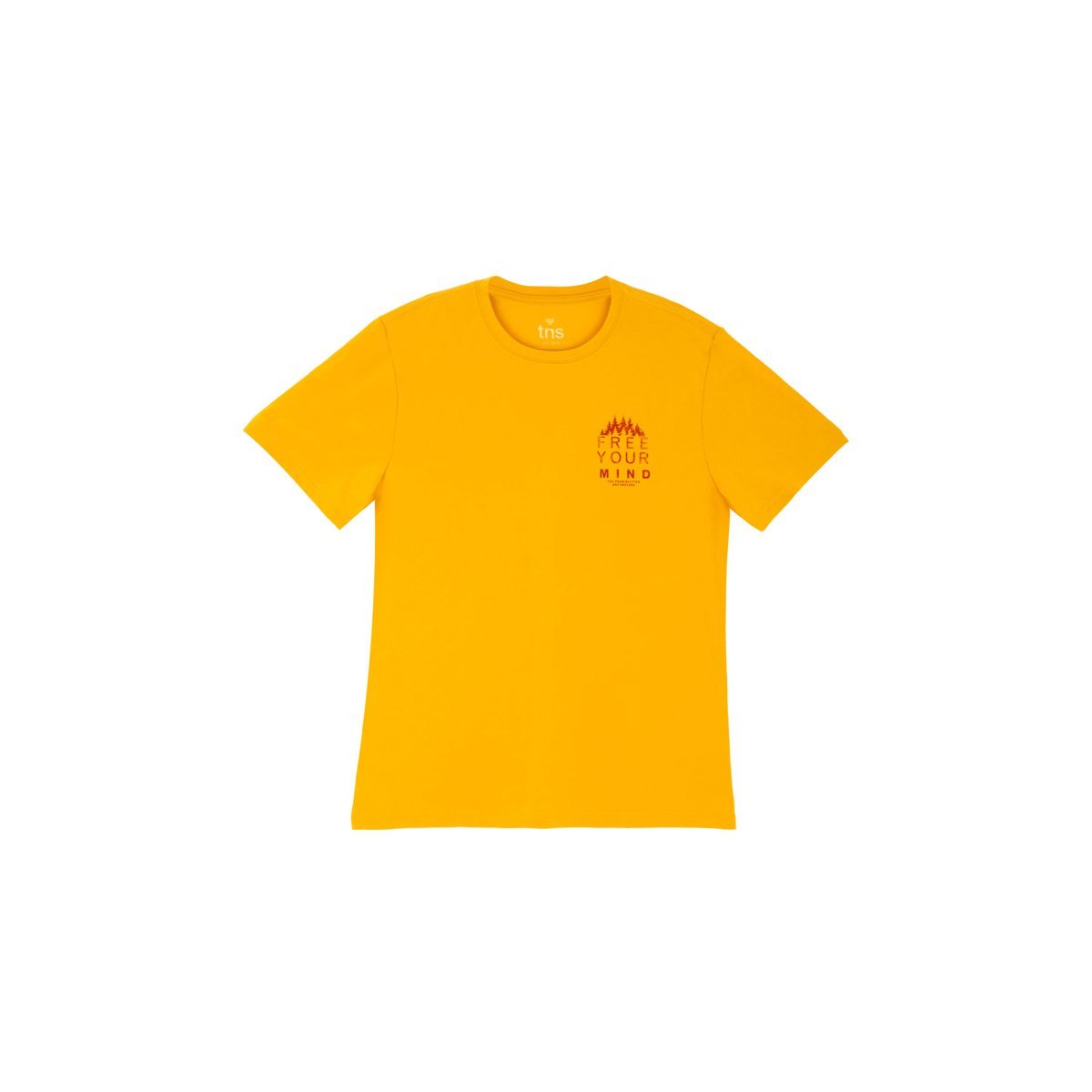 Camiseta amarilla manga corta Tennis