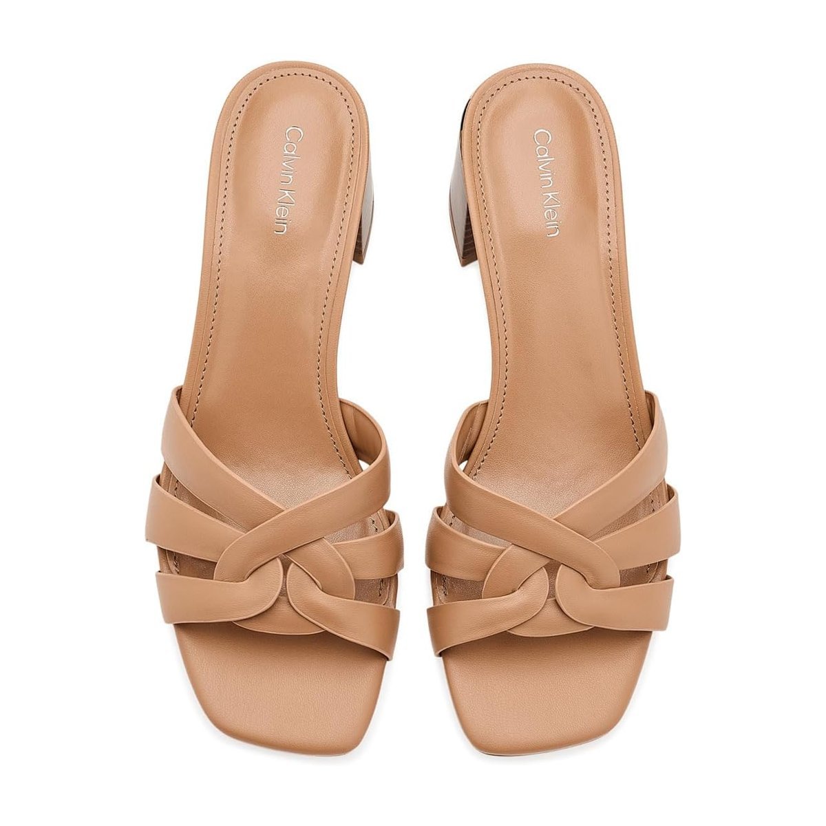 Tacones Calvin Klein Vellina — Medium Natural