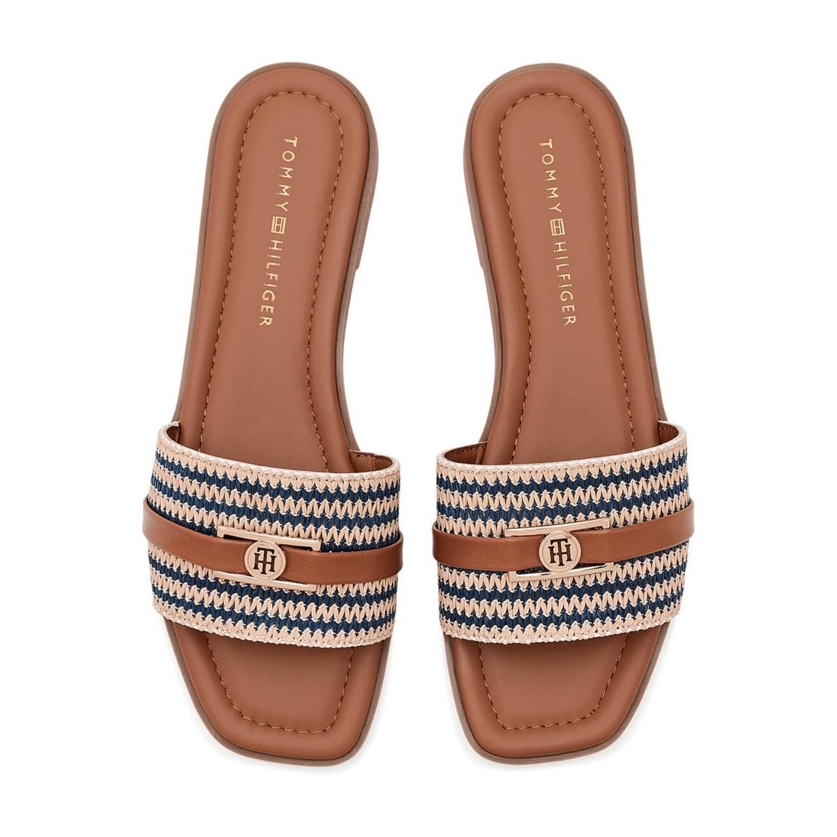 Sandalias Tommy Hilfiger Paroiey — Azul marino