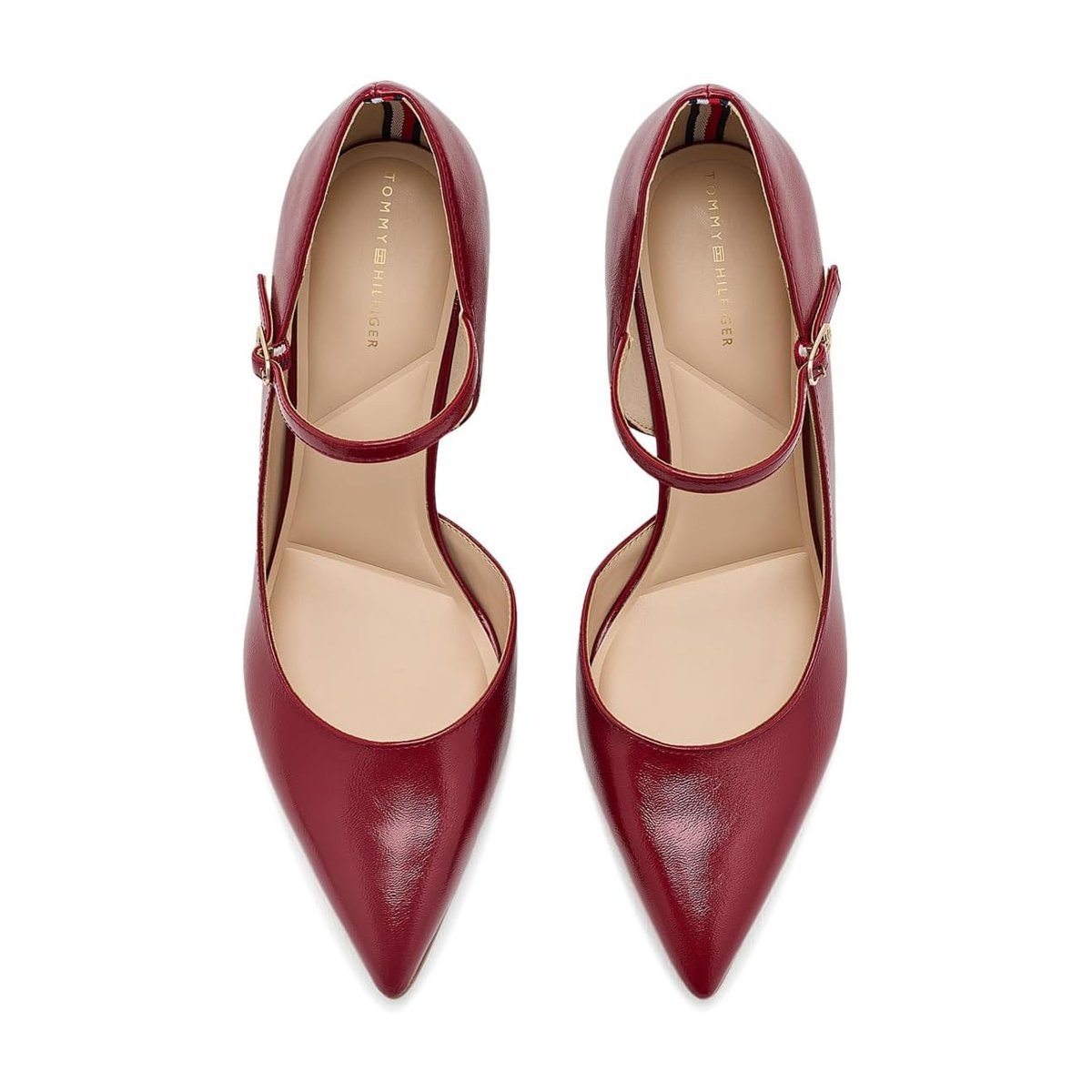 Tacones Tommy Hilfiger Gefrey — Rojo