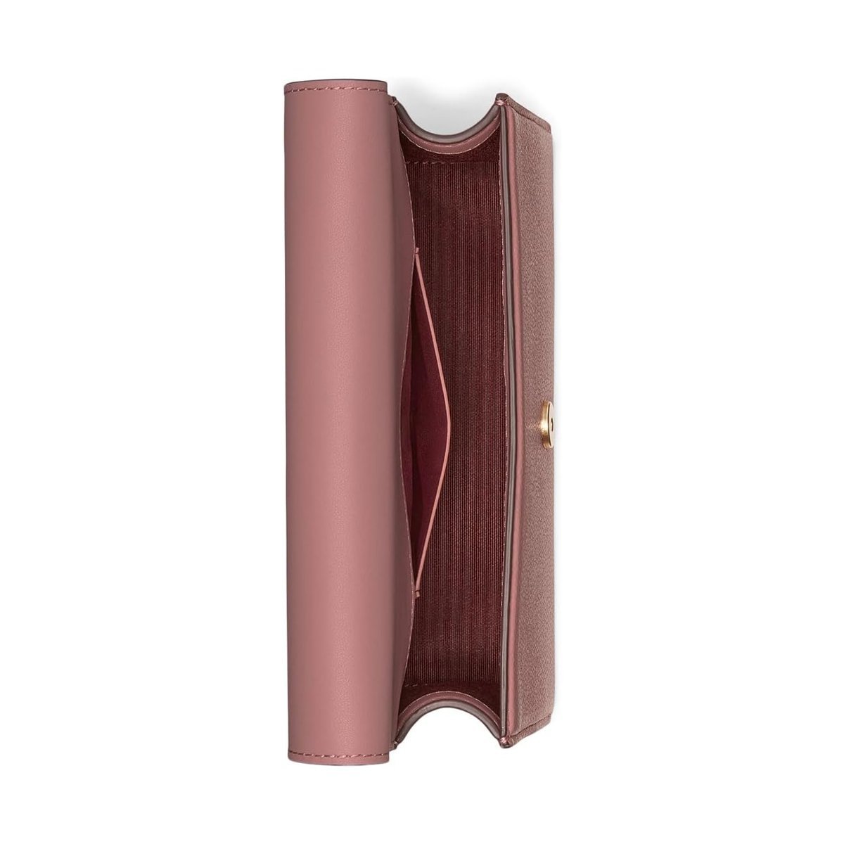 Cartera Kate Spade Tribeca Pebbled Leather Mini Flap Chain Crossbody — Rosado