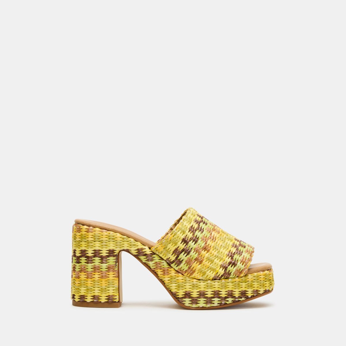 Zapatos Steve Madden Kola Raffia Multi — Multicolor