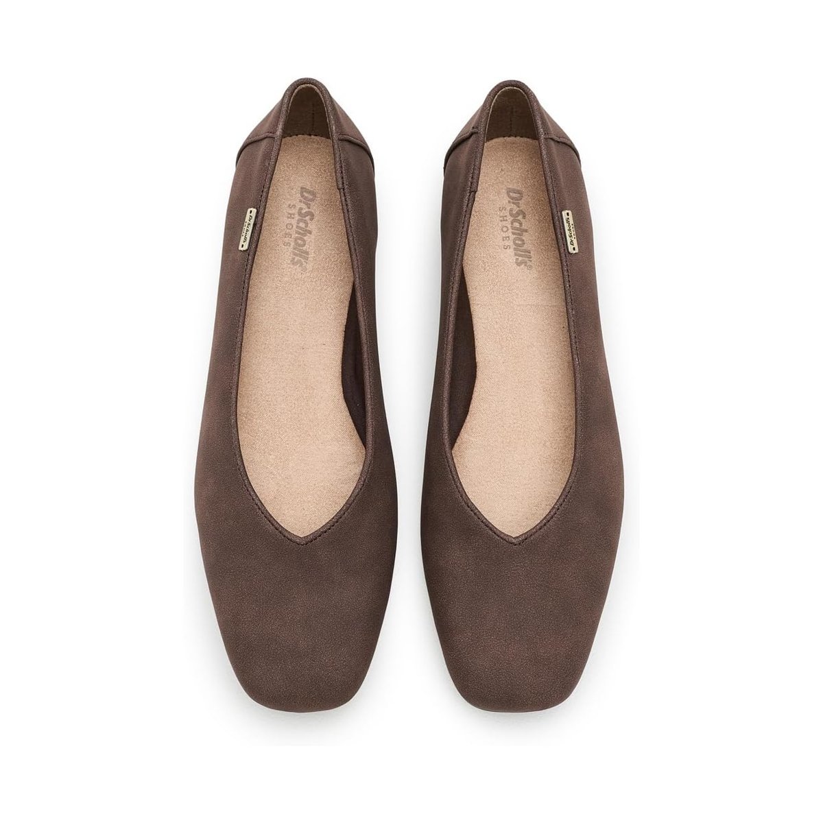 Zapatos Dr. Scholl'S Violet Ballerina/Skimmer — Café