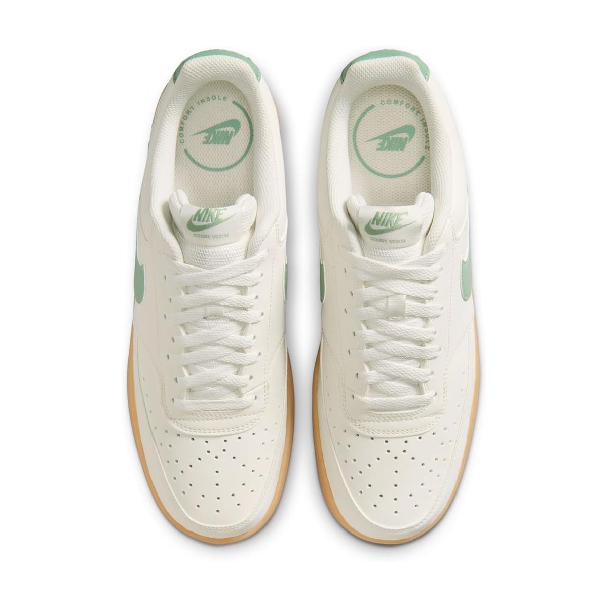 Tenis Nike Court Vision Low Premium — Blanco