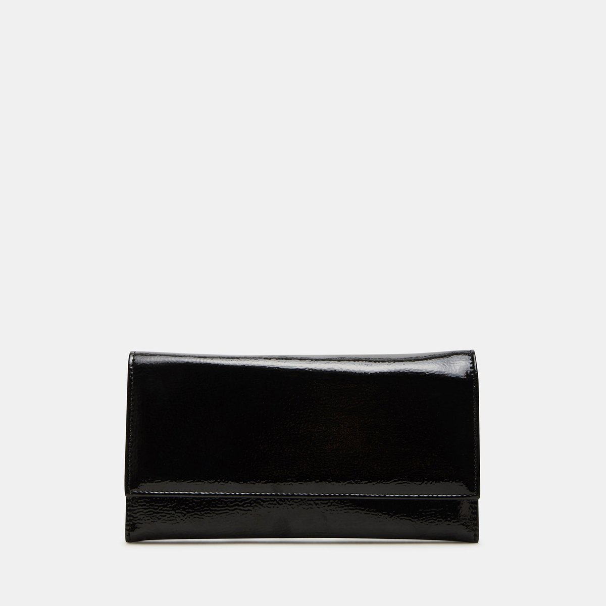 Bolso Steve Madden Juliana Black Patent — Negro