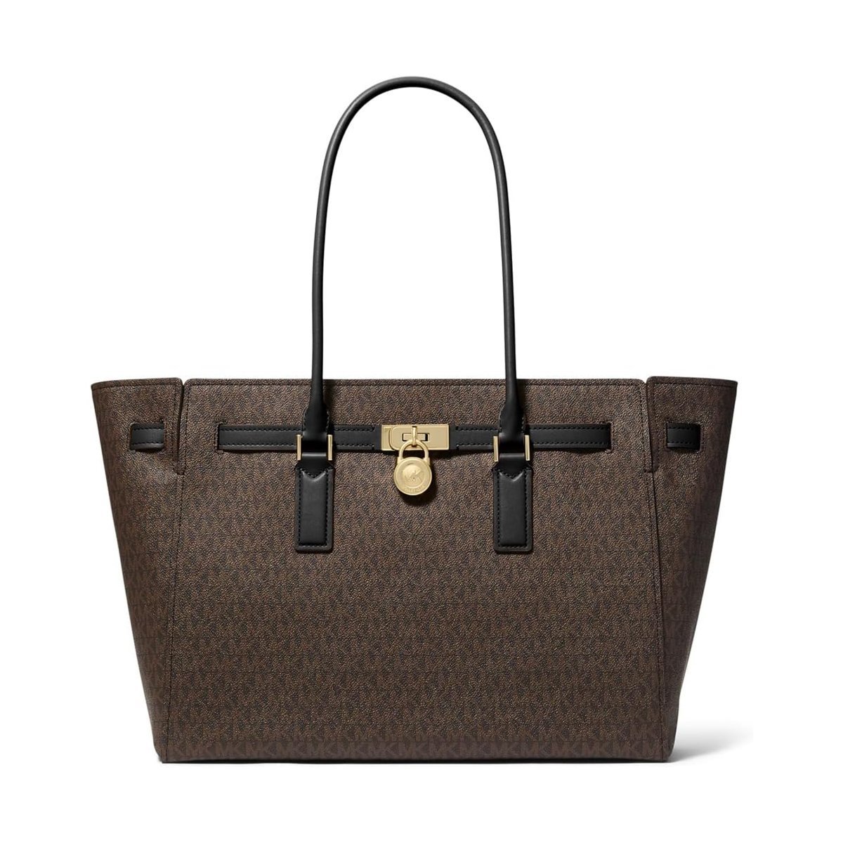 Bolso Michael Kors Hamilton Moderne Large Tote — Negro