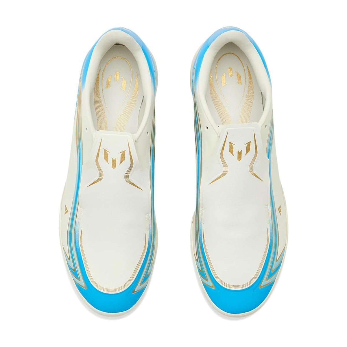 Tenis Adidas F50 Messi League Turf Soccer Cleats — Blanco