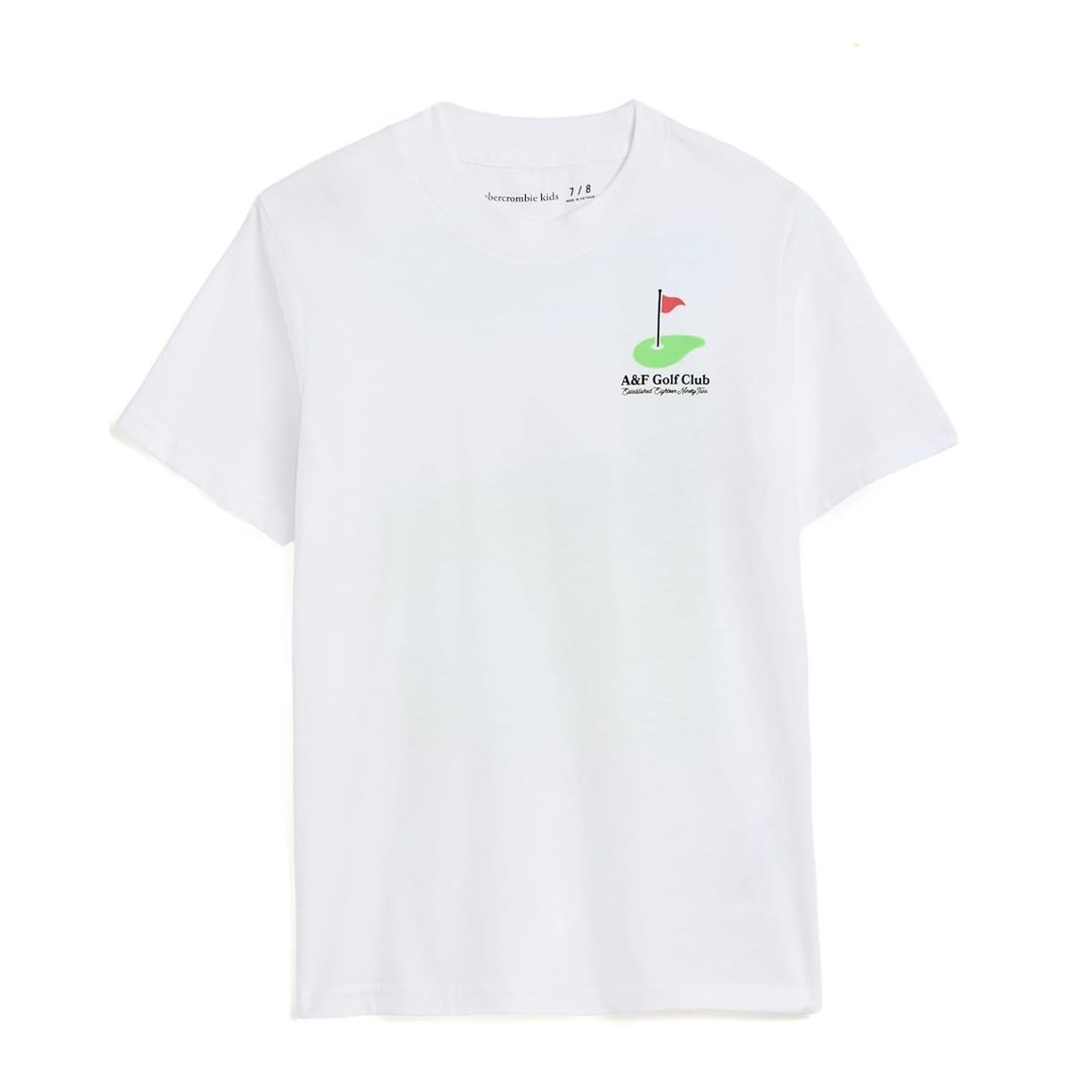 Camiseta Abercrombie & Fitch On The Green () — Blanco