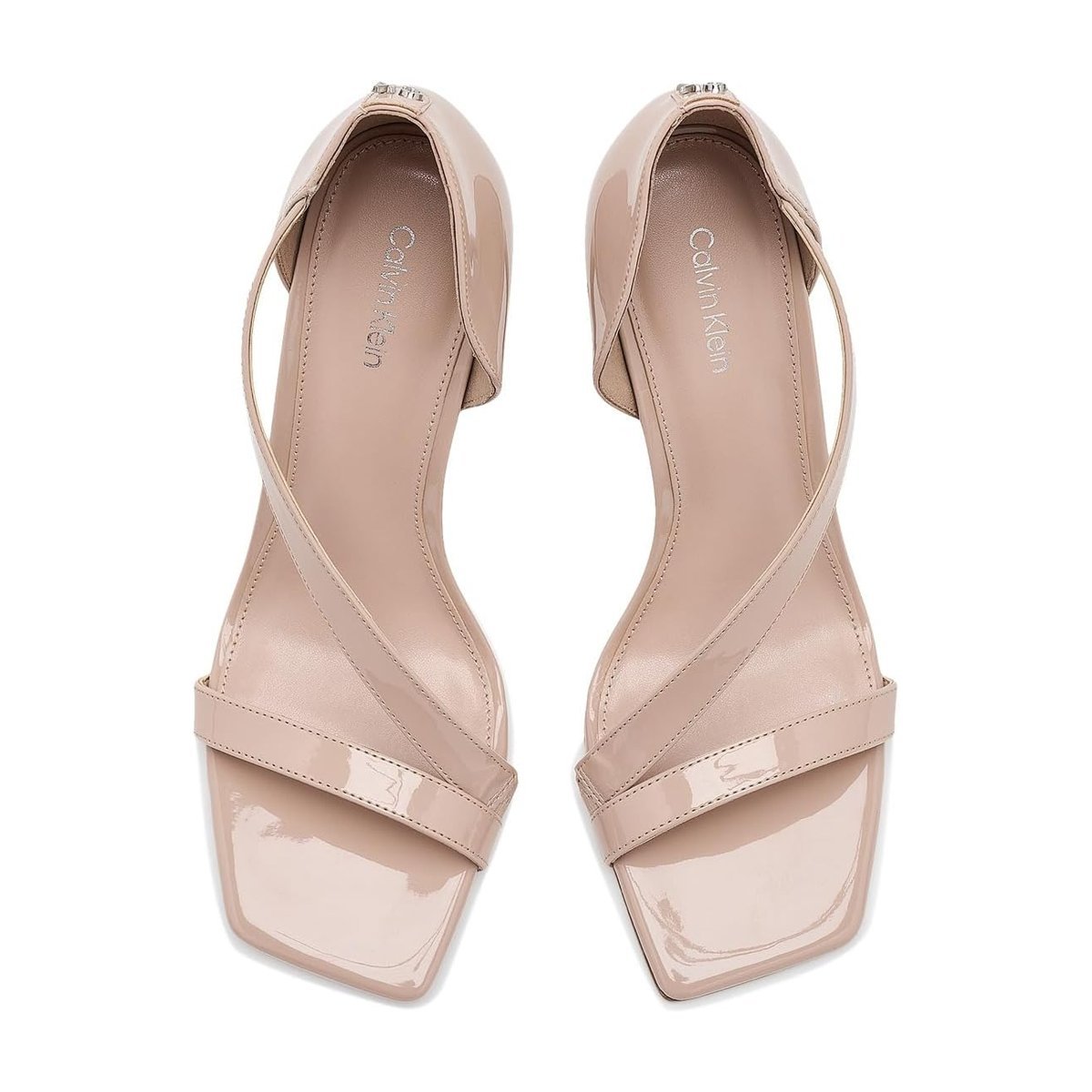 Tacones Calvin Klein Tracy — Light Natural Patent