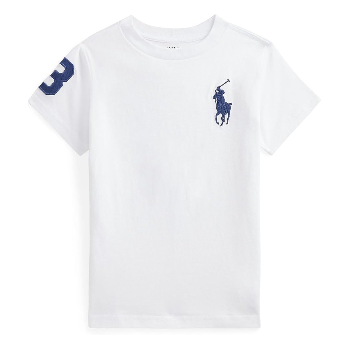 Camiseta Ralph Lauren Big Pony Cotton Jersey () — Blanco