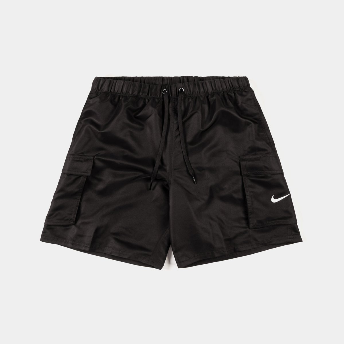 Short Nike Voyage Solid Cargo 7" Volley (Black — Negro